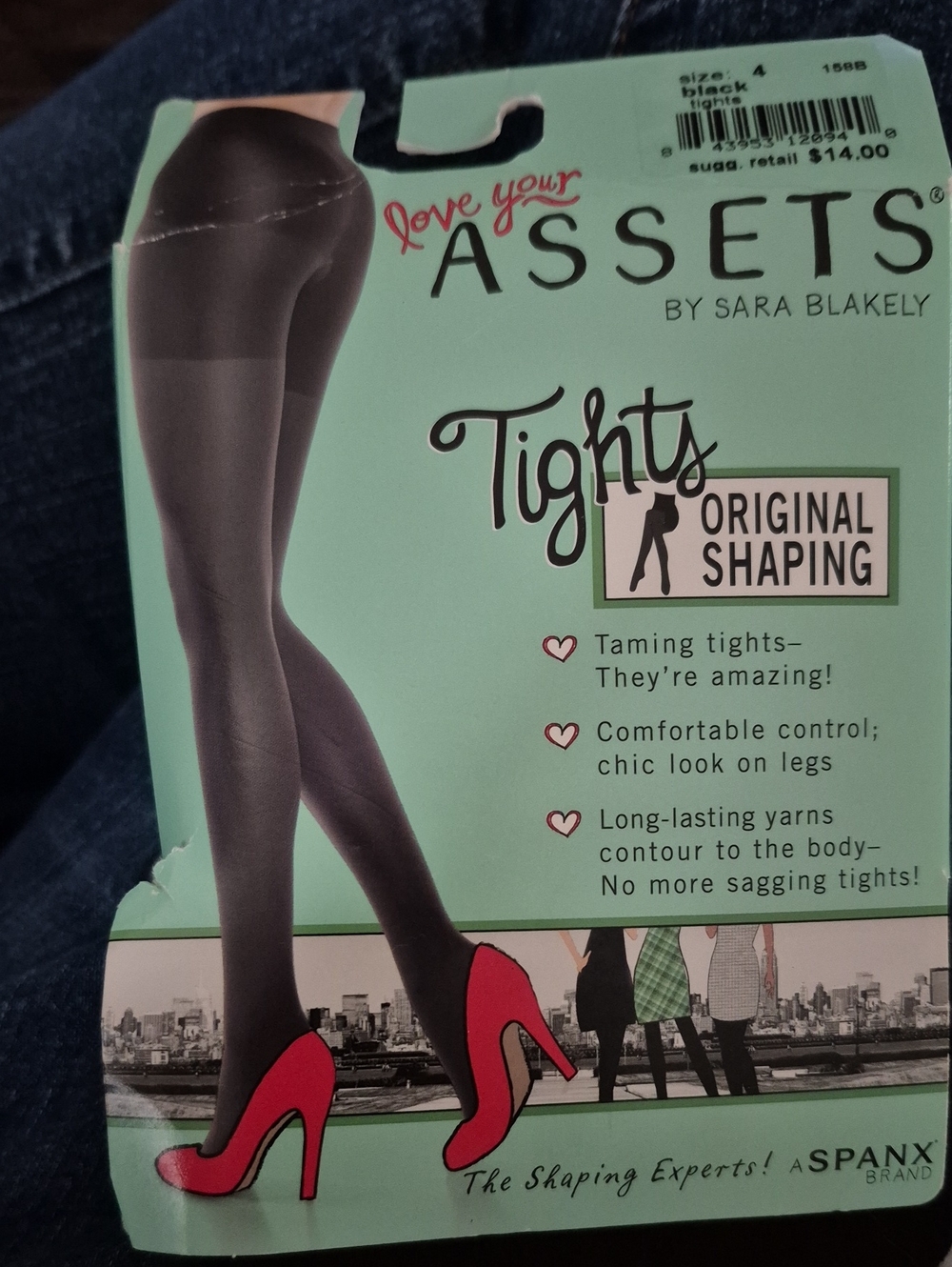 Tights packaging